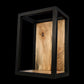 Wandbox Levels - 25x35 cm - mangohout/ijzer - Velaria Interiors