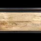 Wandbox Levels - 75x25 cm - mangohout/ijzer - Velaria Interiors