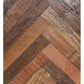 Wandkast Verona - 100x40x200 - Bruin/zwart - Oud hout/metaal - Velaria Interiors