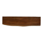 Wandplank Live Edge - 90x20 cm - acacia/ijzer - Velaria Interiors