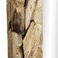 Wandspiegel Root - 240x140 cm - teak wortelhout - Velaria Interiors