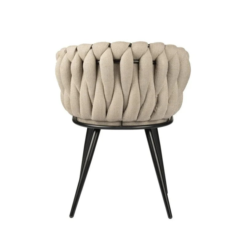 Wave chair beige Set van 2 - Velaria Interiors