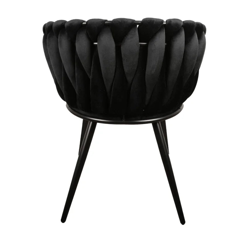 Wave chair black - Velaria Interiors