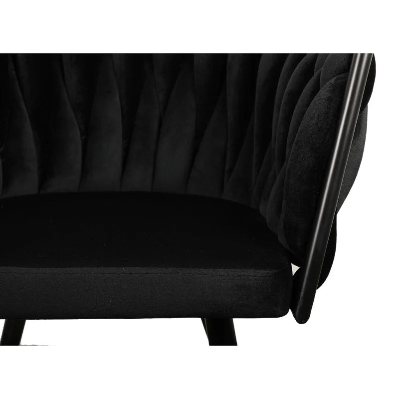 Wave chair black - Velaria Interiors