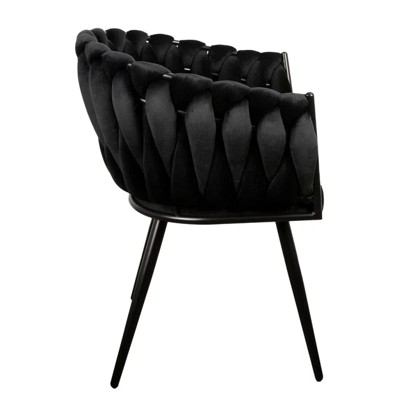 Wave chair black - Velaria Interiors