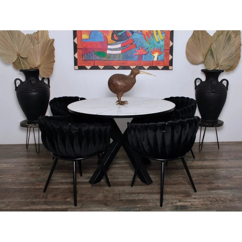 Wave chair black - Velaria Interiors