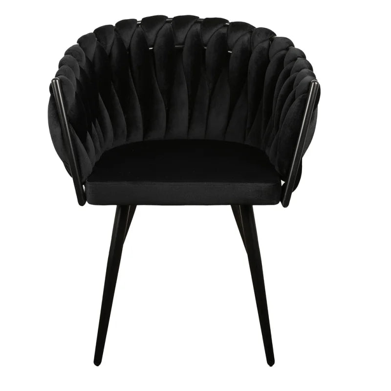 Wave chair black - Velaria Interiors