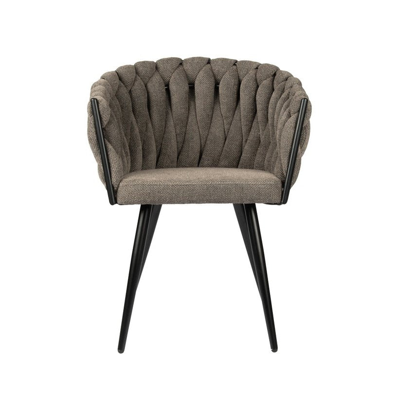 Wave chair taupe - Velaria Interiors