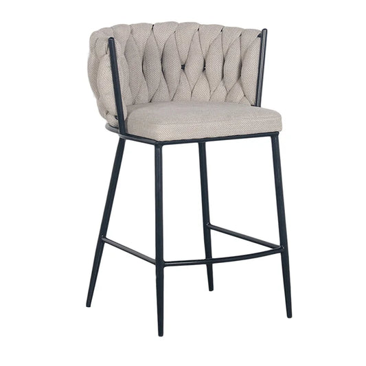 Wave kitchen bar chair beige - Velaria Interiors