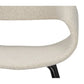 Whale Chair White Pearl Set van 2 - Velaria Interiors