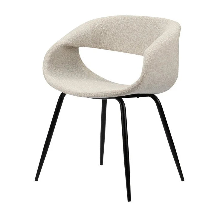 Whale Chair White Pearl Set van 2 - Velaria Interiors